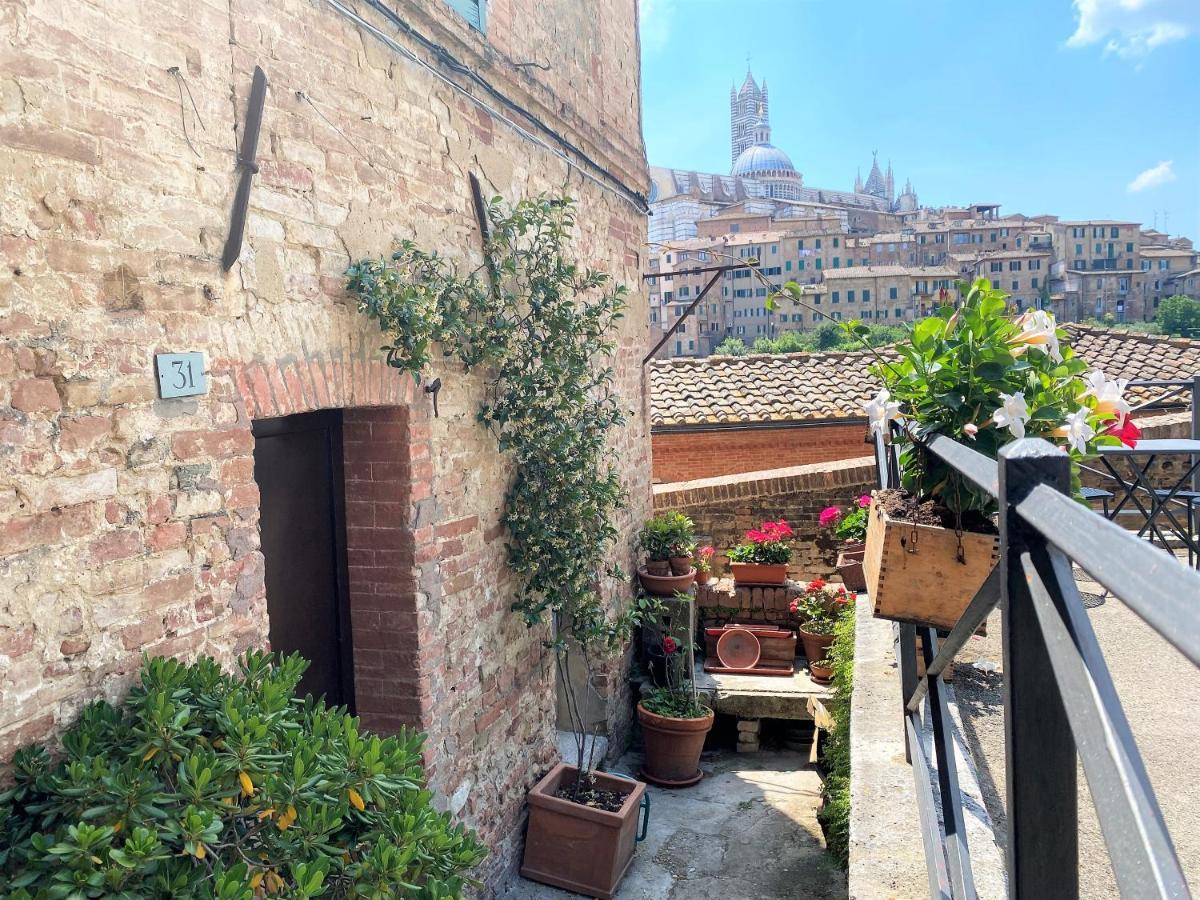 Camporegio 31- In Centro Con Vista Sul Duomo Siena Exterior foto